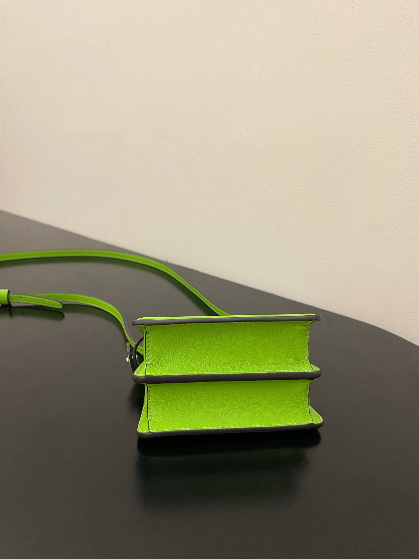 FI Peekaboo ISeeU Petite Green Micro Bag For Woman 11cm/4.5in