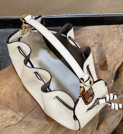 FI Pomodorino White Mini Bag For Woman 17cm/6.5in 8BS059AHWUF0VWM