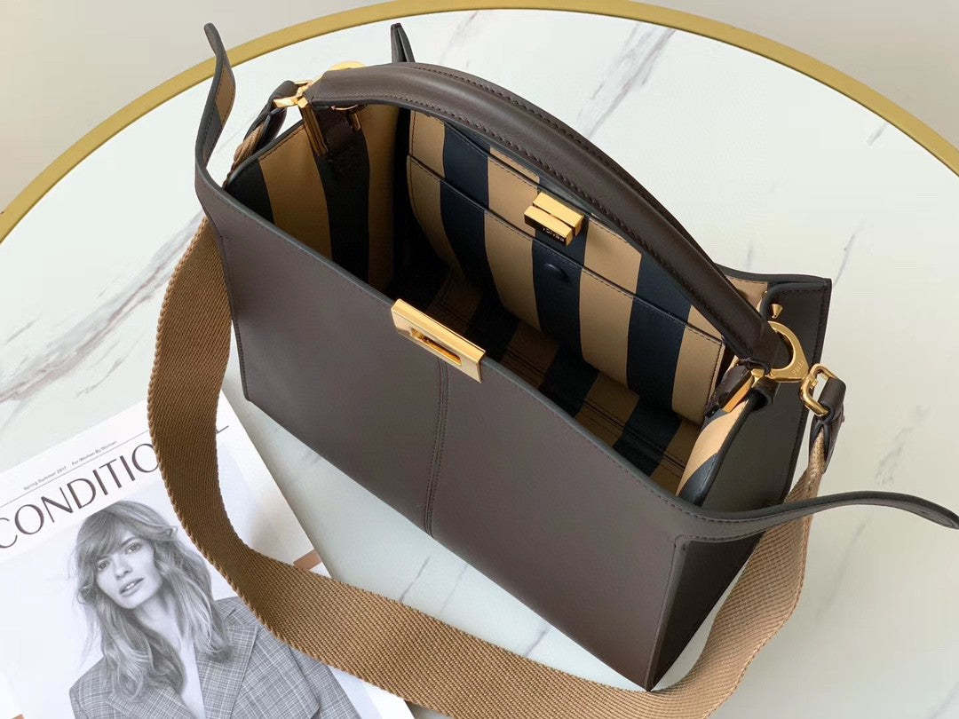 FI Peekaboo X-Lite Tote Medium Purple Bag For Woman 30cm/12in