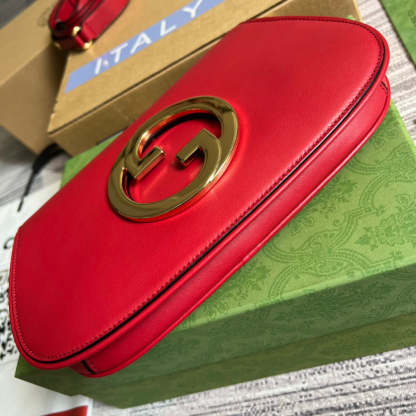 gg Blondie Shoulder Bag Red For Women, Women’s Bags 11in/28cm gg‎