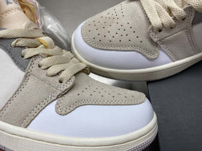 Nike air Jordan 1 Mid SE Craft ���Inside Out��� Beige For Men DQ3726-100