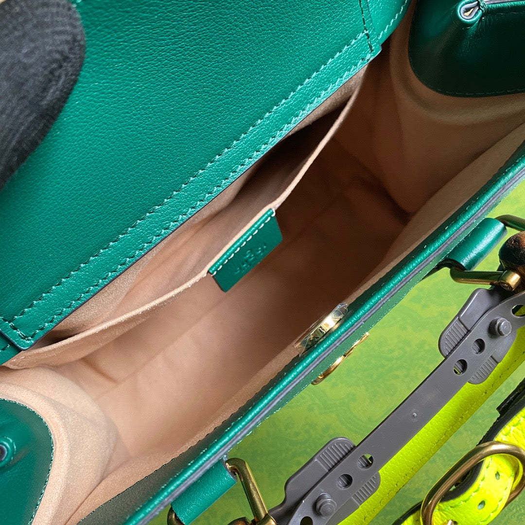 gg Diana Small Tote Bag Green For Women, Women’s Bags 11in/27cm gg ‎