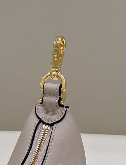 FI FIgraphy Beige Mini Shoulder Bag For Woman 16.5cm/6.5in