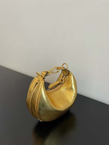 FI Nano FIgraphy Gold For Women, Women’s HandBags 6.7in/17cm FF 7AS089