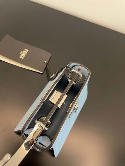 FI Peekaboo ISeeU Petite Blue Micro Bag For Woman 11cm/4.5in