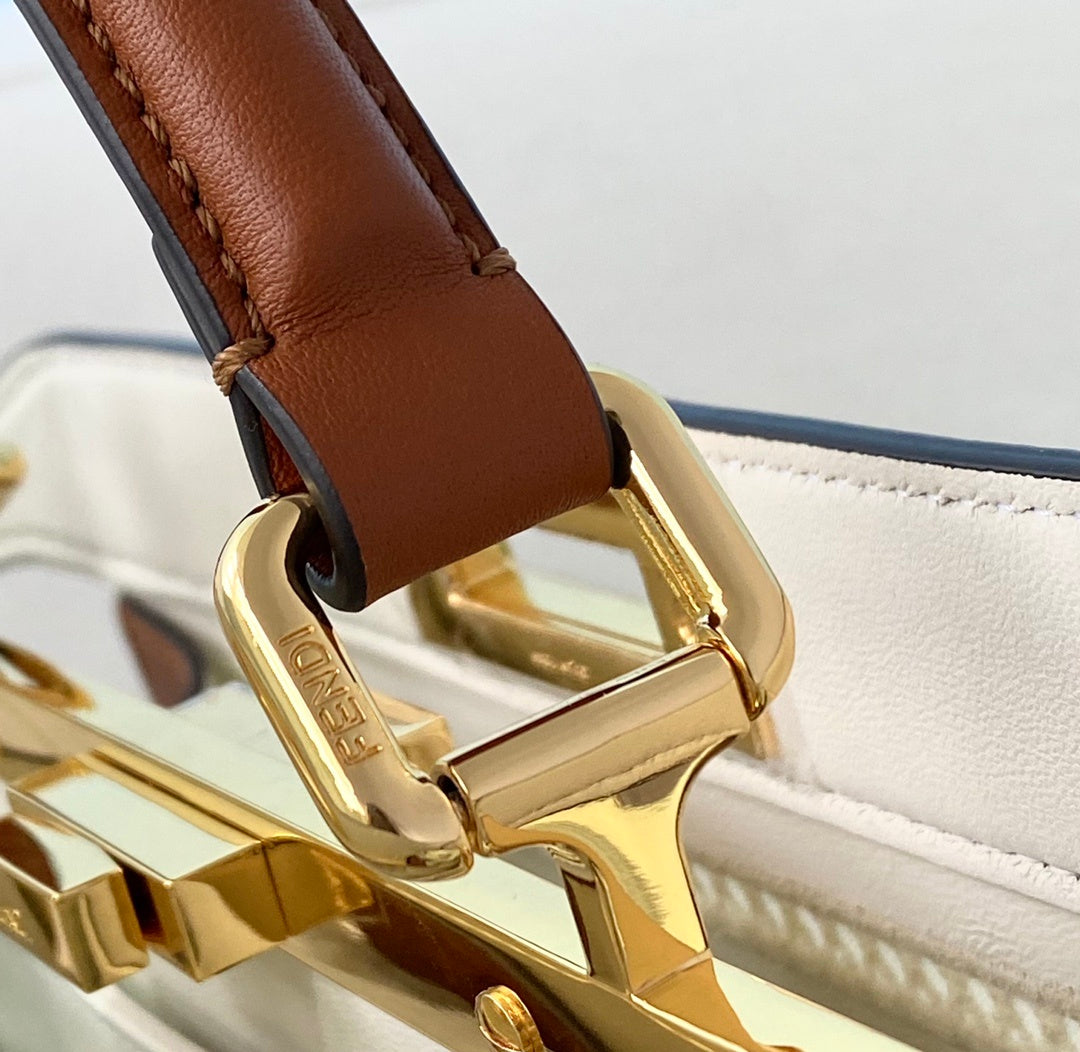 FI Peekaboo Bag Brown For Woman 13in/33cm