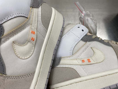 Nike air Jordan 1 Mid SE Craft ���Inside Out��� Beige For Men DQ3726-100