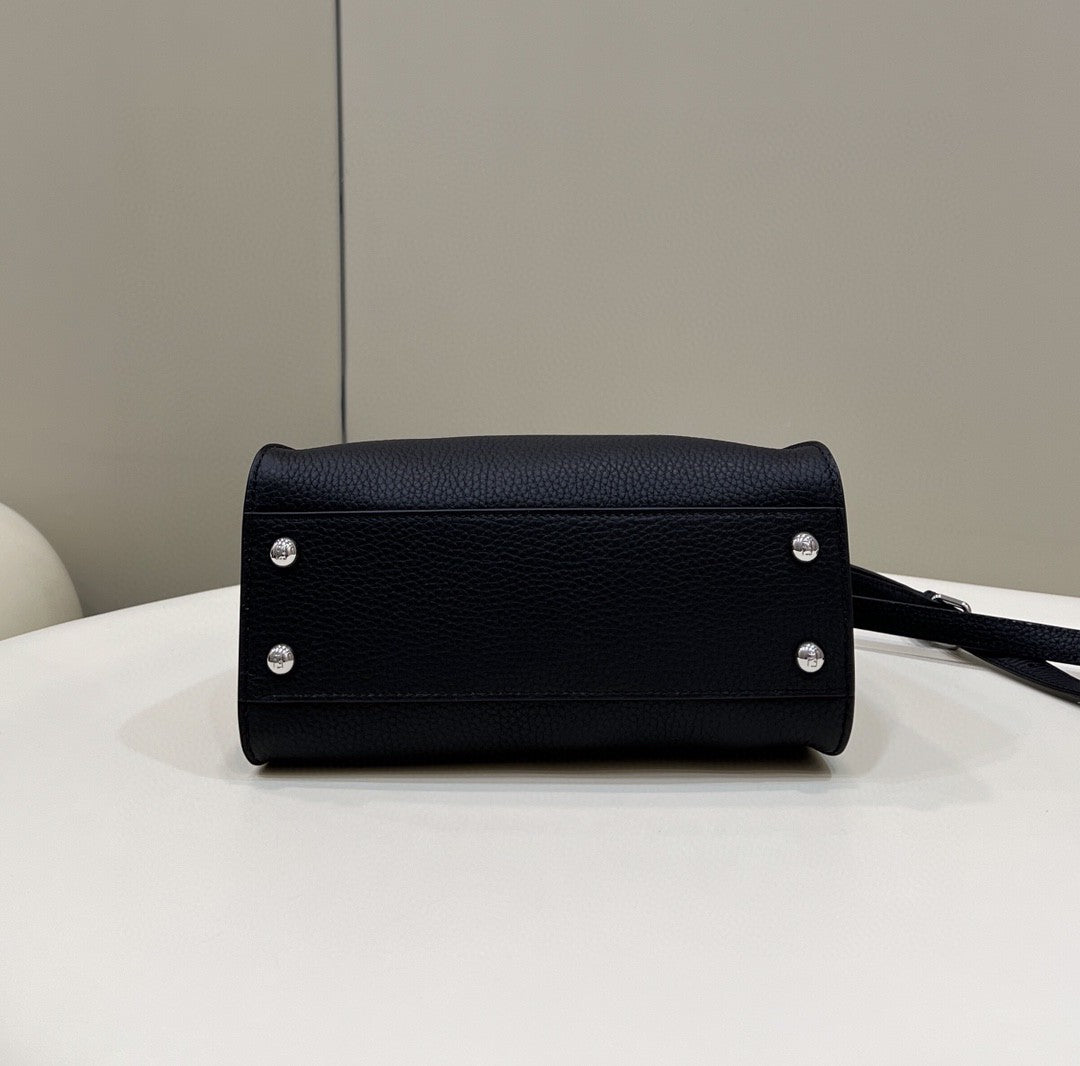 FI Peekaboo Small Black Bag For Woman 23cm/9in