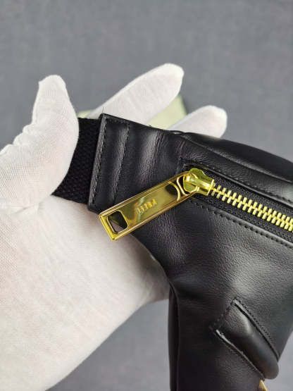 FI Little Monster Belt Bag Black For Men, Men’s Bags 7.9in/20cm FF