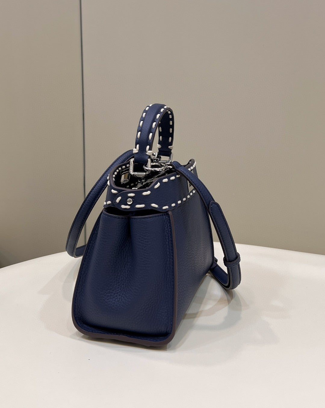 FI Peekaboo Small Dark Blue Bag For Woman 23cm/9in