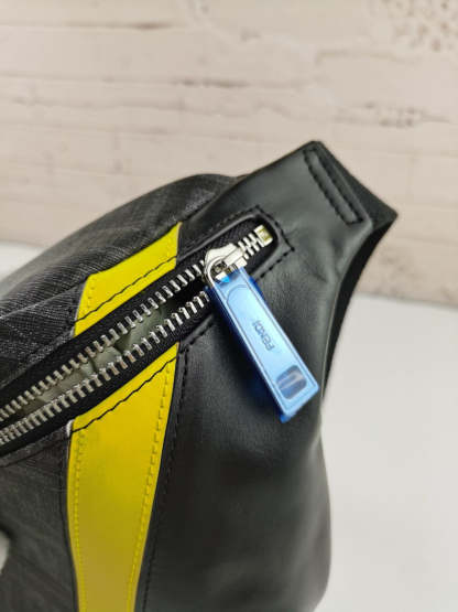 FI Belt Bag Grey/Yellow For Men, Men’s Bags 18.1in/46cm FF 7VA434A9XSF0R2A