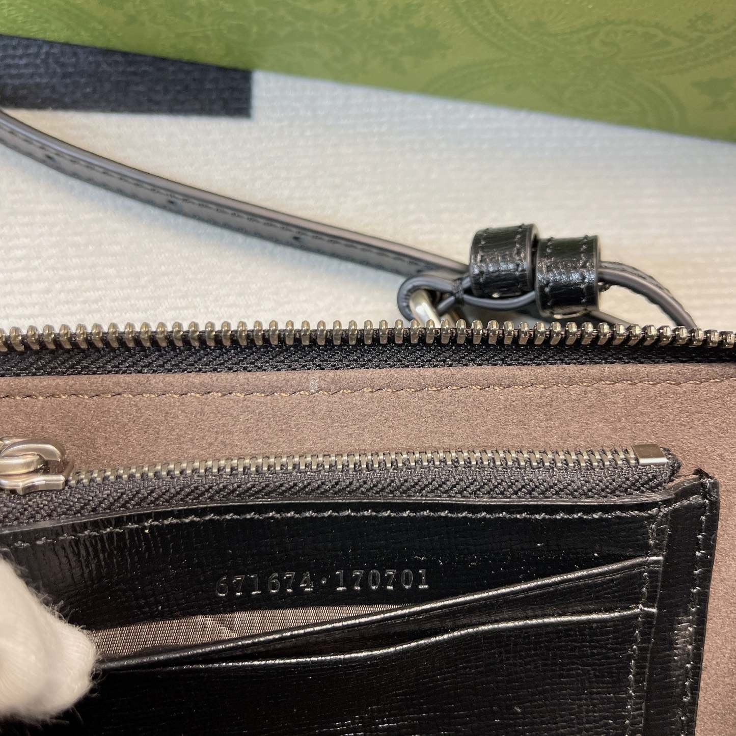 gg Mini Bag With Interlocking G Black gg Supreme Canvas For Women 9in/23cm gg