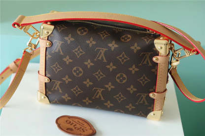 LV Side Trunk PM��Monogram Canvas For Women, Women���s Bags, Shoulder And Crossbody Bags 8.3in/21cm LV��