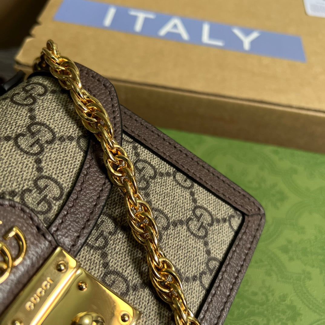 gg Ophidia gg Mini Shoulder Bag Beige For Women, Women’s Bags 6.9in/18cm gg 696180 96IWG 8745