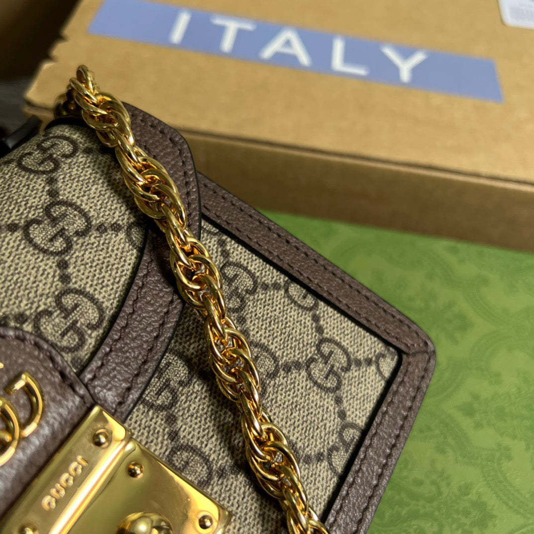 gg Ophidia gg Mini Shoulder Bag Beige For Women, Women’s Bags 6.9in/18cm gg 696180 96IWG 8745