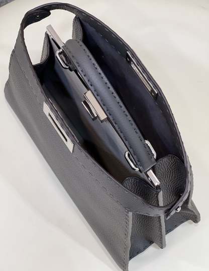 FI Peekaboo ISeeU Medium Black For Women, Women’s Handbags, Shoulder Bags 13.1in/33.5cm FF