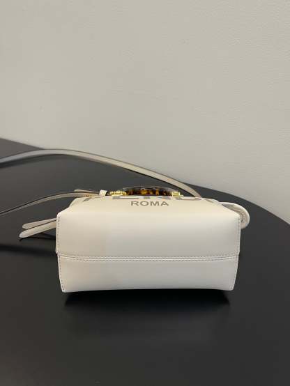 FI By The Way White Mini Bag For Woman 17cm/6.5in