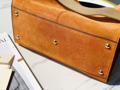 FI Peekaboo X-Lite Tote Medium Brown Bag For Woman 30cm/12in