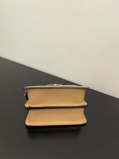 FI Peekaboo ISeeU Petite Brown Micro Bag For Woman 11cm/4.5in