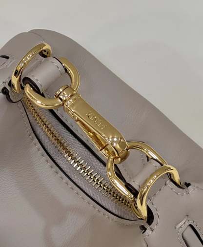 FI FIgraphy Beige Mini Shoulder Bag For Woman 16.5cm/6.5in