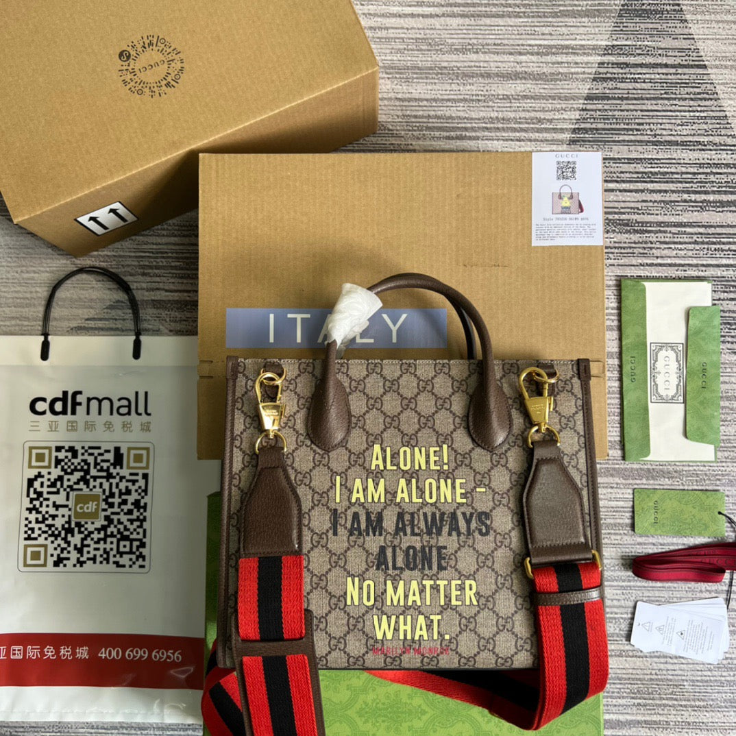 gg Apple gg Tote Bag Beige For Women, Women’s Bags 12.2in/31cm gg