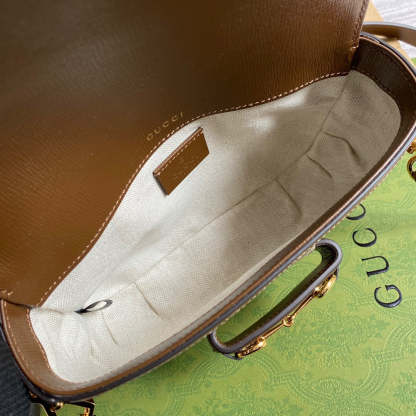 gg Horsebit 1955 gg Mini Bag Beige For Women, Women’s Bags 8in/21cm gg