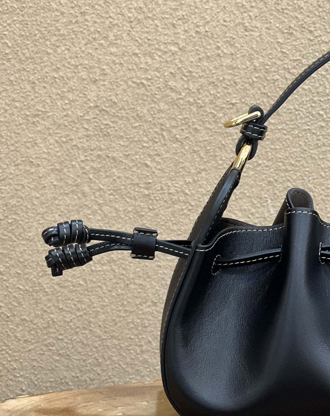 FI Pomodorino Black Mini Bag For Woman 17cm/6.5in