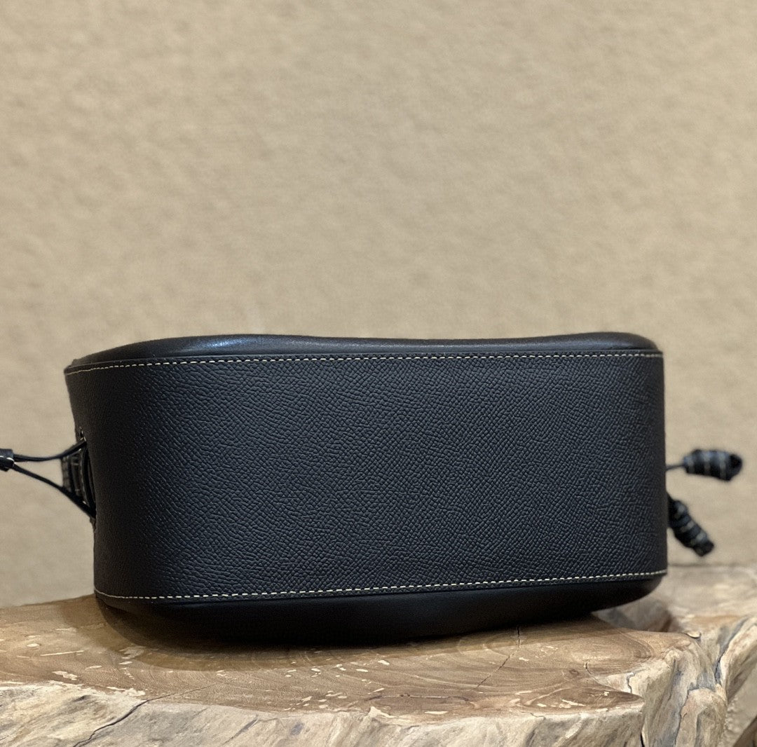 FI Pomodorino Black Mini Bag For Woman 17cm/6.5in