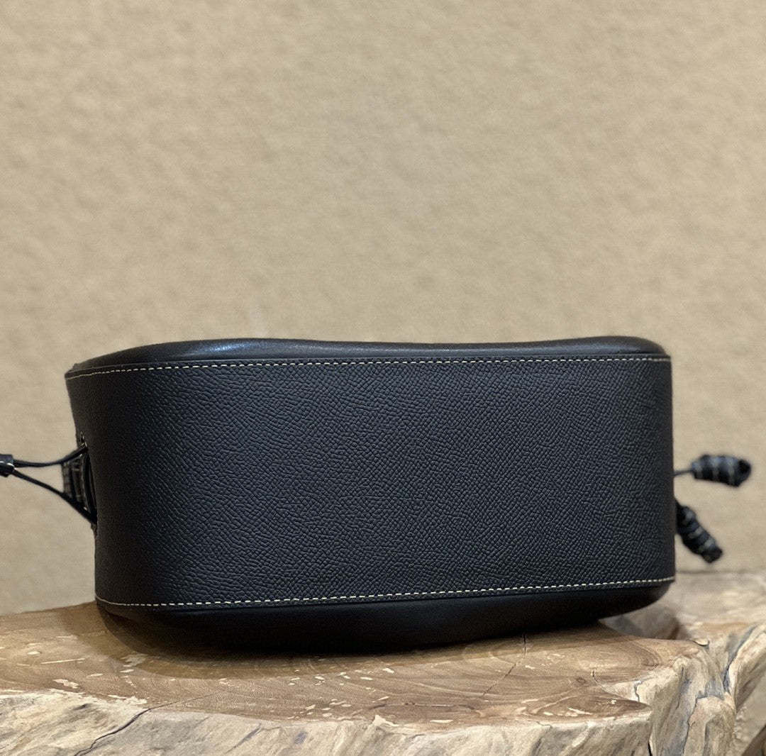 FI Pomodorino Black Mini Bag For Woman 17cm/6.5in