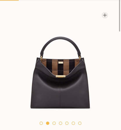 FI Peekaboo X-Lite Tote Medium Purple Bag For Woman 30cm/12in