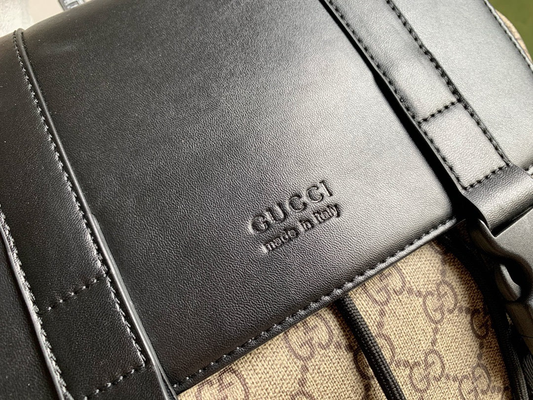 gg Supreme Cream Backpack For Men 16.5in/42cm gg