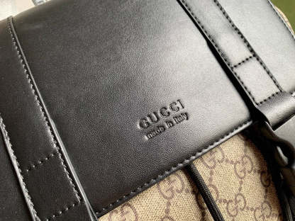 gg Supreme Cream Backpack For Men 16.5in/42cm gg