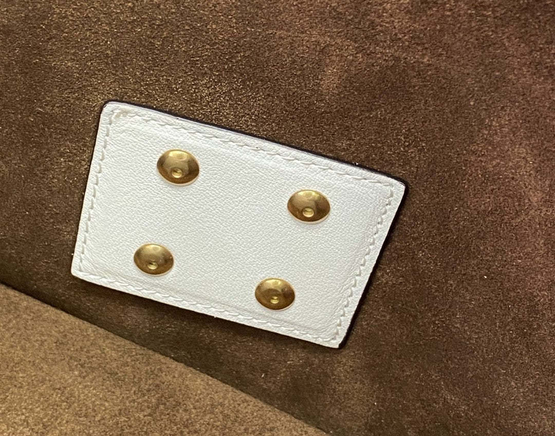 FI Kan U Small White Bag For Woman 25cm/9.5in