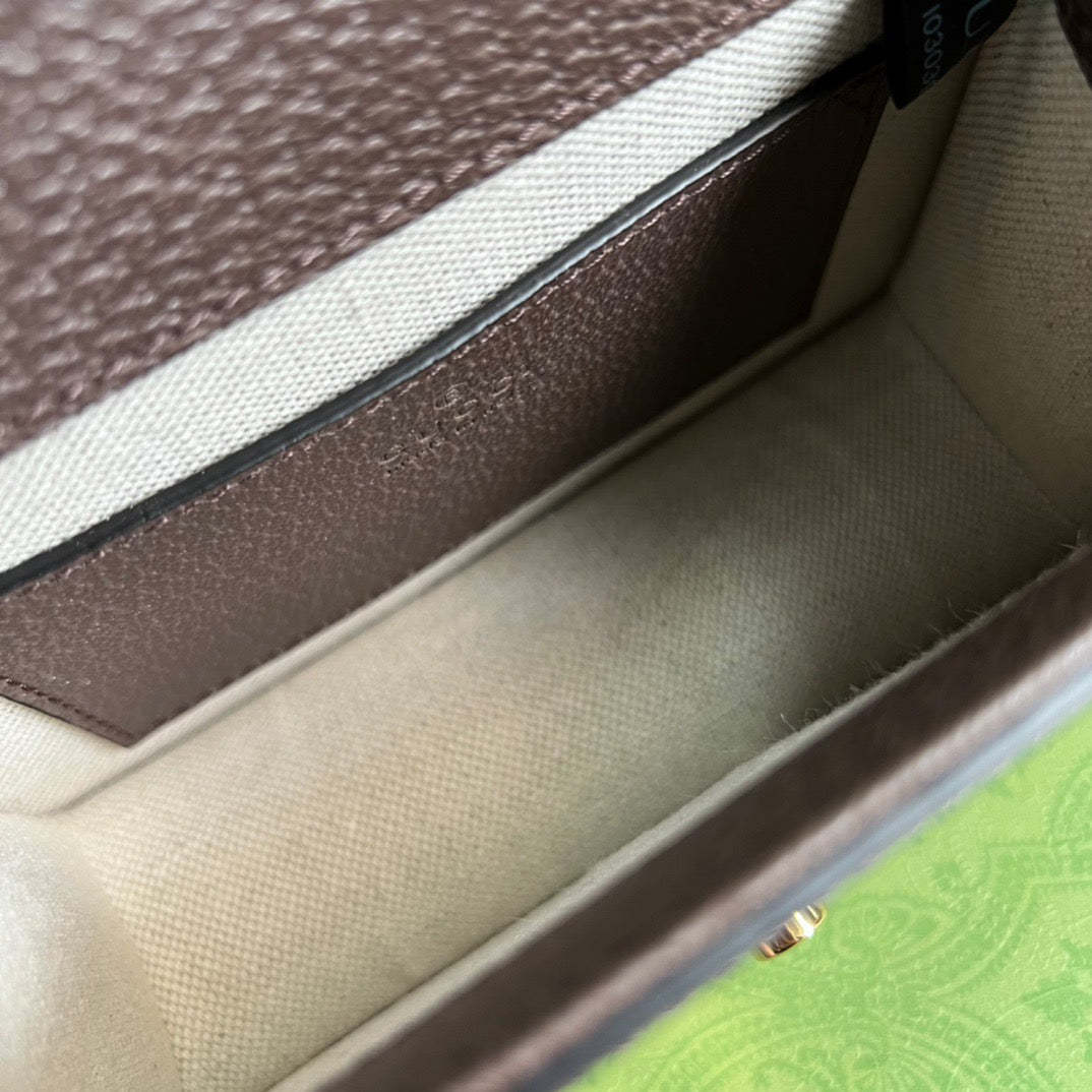 gg Ophidia gg Mini Shoulder Bag Beige For Women, Women’s Bags 6.9in/18cm gg 696180 96IWG 8745