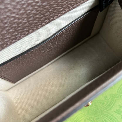 gg Ophidia gg Mini Shoulder Bag Beige For Women, Women’s Bags 6.9in/18cm gg 696180 96IWG 8745