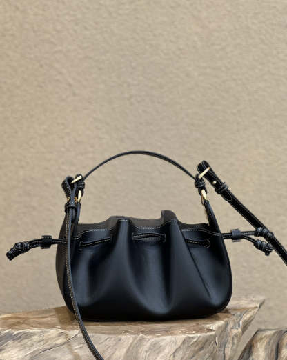 FI Pomodorino Black Mini Bag For Woman 17cm/6.5in