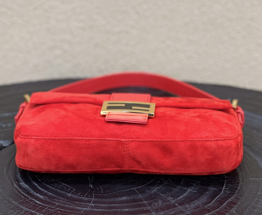 FI Baguette Red Bag For Woman 25cm/9.5in