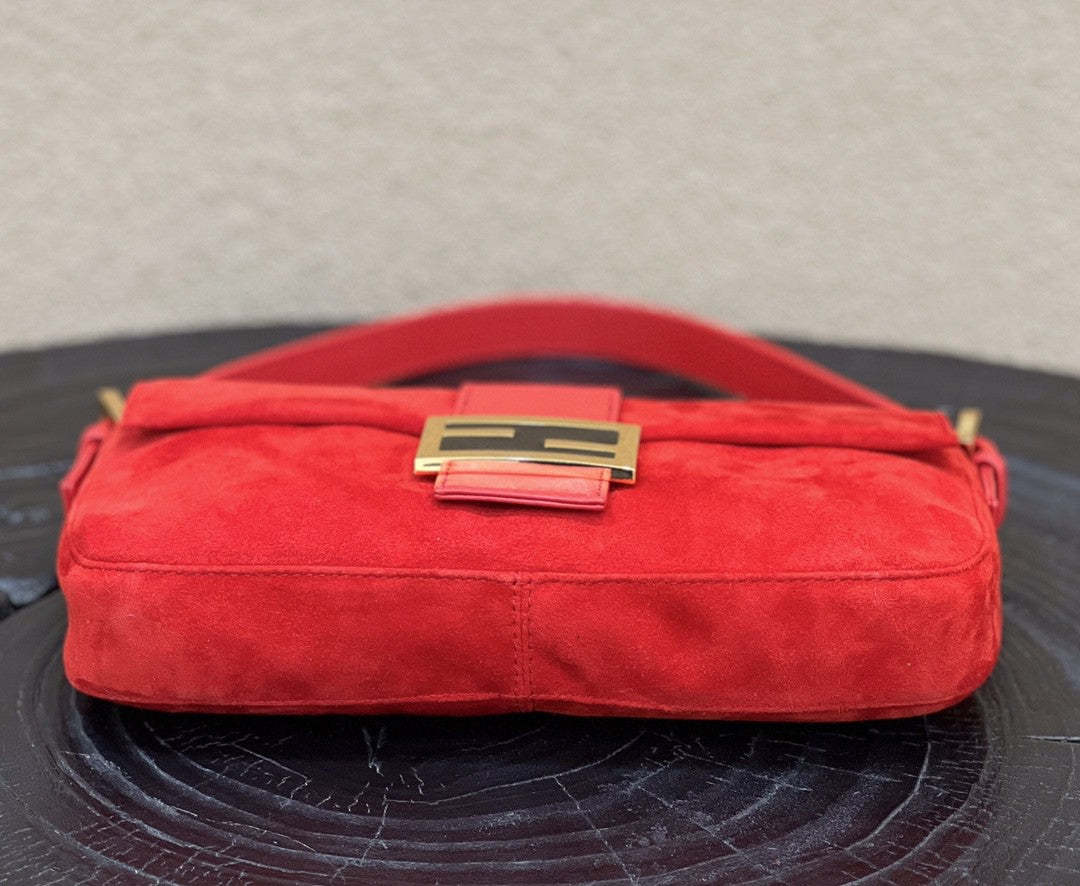FI Baguette Red Bag For Woman 25cm/9.5in