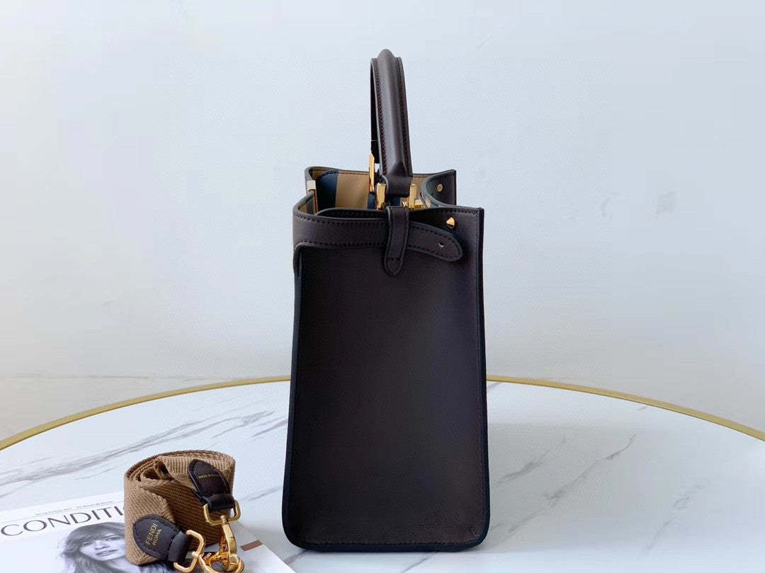 FI Peekaboo X-Lite Tote Medium Purple Bag For Woman 30cm/12in