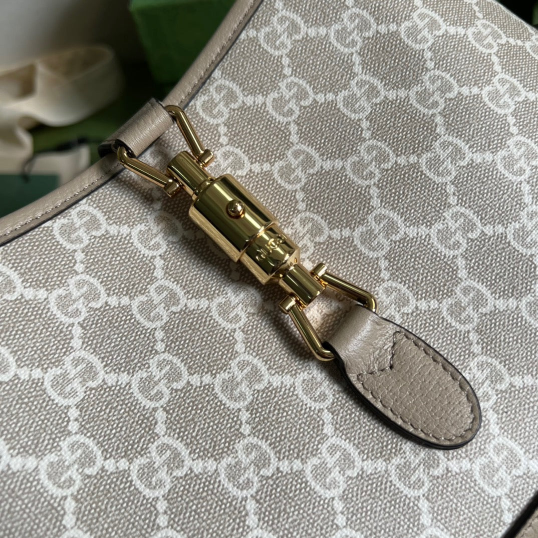 gg Jackie 1961 Small gg Shoulder Bag Beige For Women, Women’s Bags 11in/28cm gg ‎678843 UULAG 9682