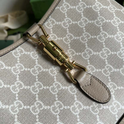 gg Jackie 1961 Small gg Shoulder Bag Beige For Women, Women’s Bags 11in/28cm gg ‎678843 UULAG 9682