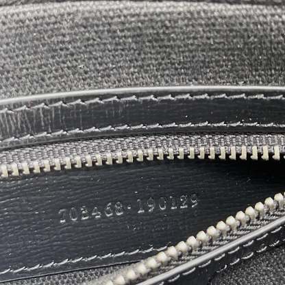 gg Shoulder Bag With Interlocking G Black gg Supreme Canvas For Women  9.6in/24.5cm gg 703468 92THF 1000