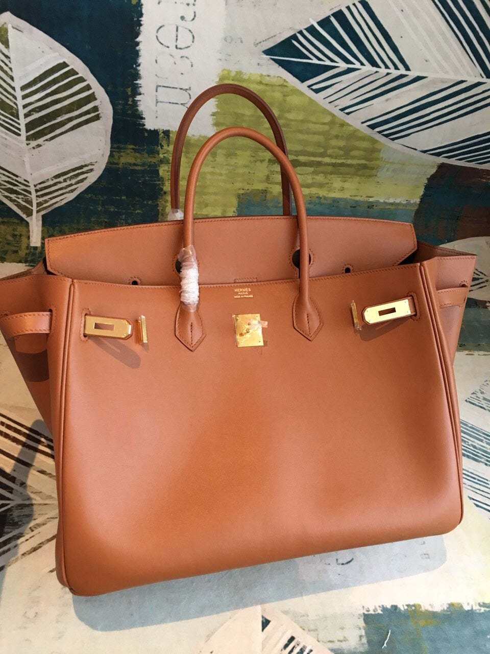 HM Birkin Brown For Women Gold Toned Hardware 11.8in/30cm
