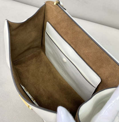 FI Kan U Small White Bag For Woman 25cm/9.5in