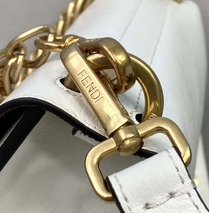 FI Kan U Small White Bag For Woman 25cm/9.5in