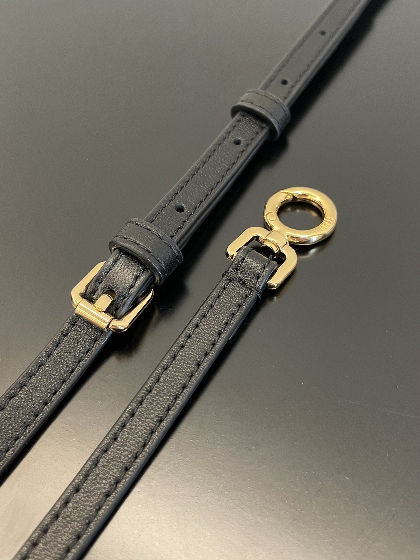 FI Peekaboo ISeeU Petite Black Micro Bag For Woman 11cm/4.5in