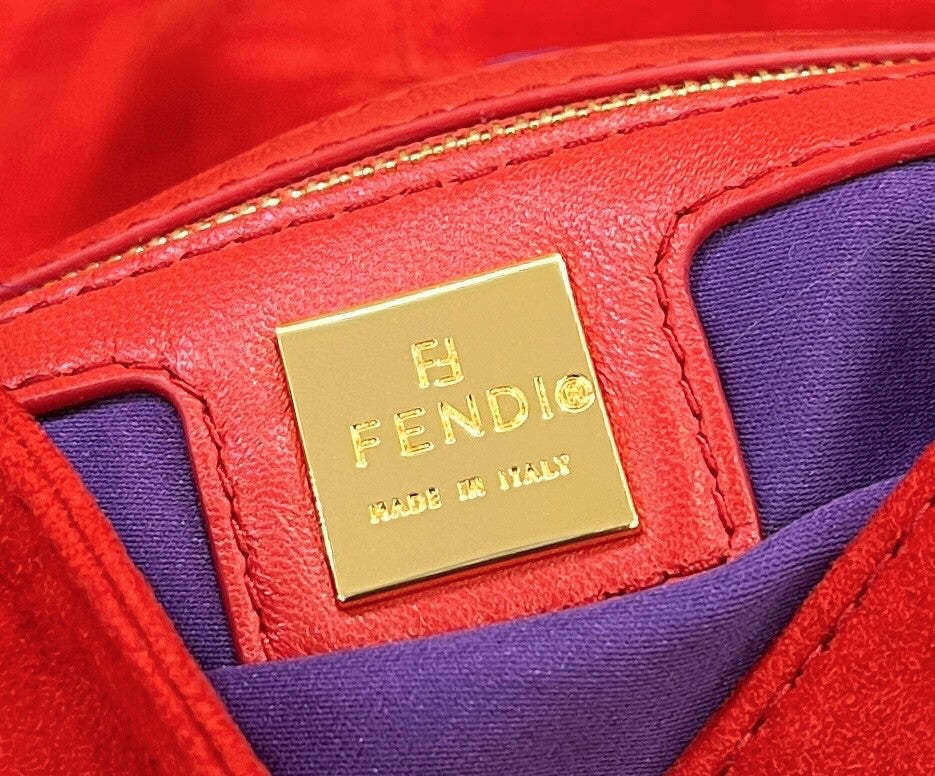 FI Baguette Red Bag For Woman 25cm/9.5in