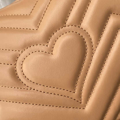 gg Marmont Mini Top Handle Bag Beige For Women, Women’s Bags 8.3in/21cm gg