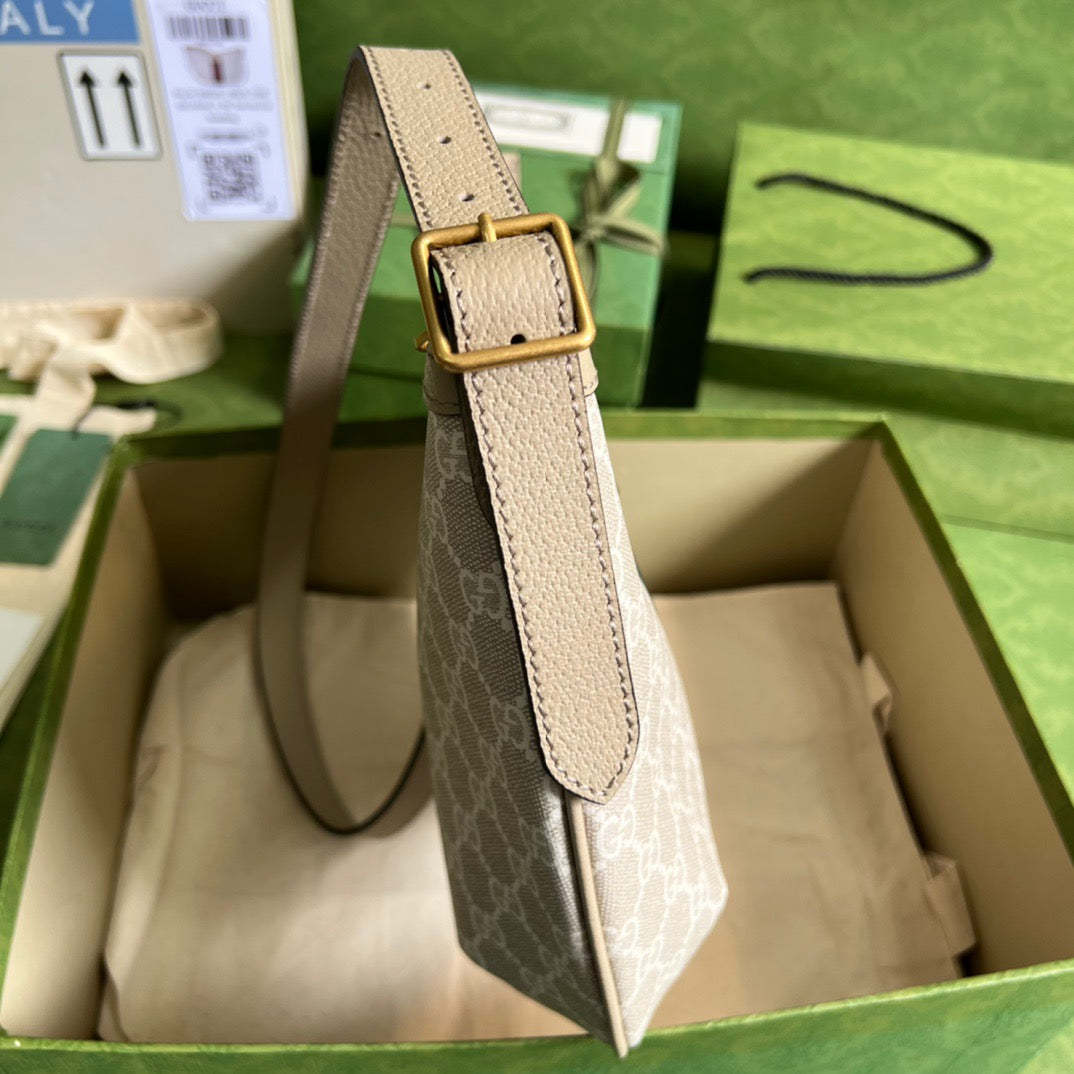 gg Ophidia gg Small Shoulder Bag Beige For Women, Women’s Bags 11.8in/30cm gg 598125 UULAT 9682