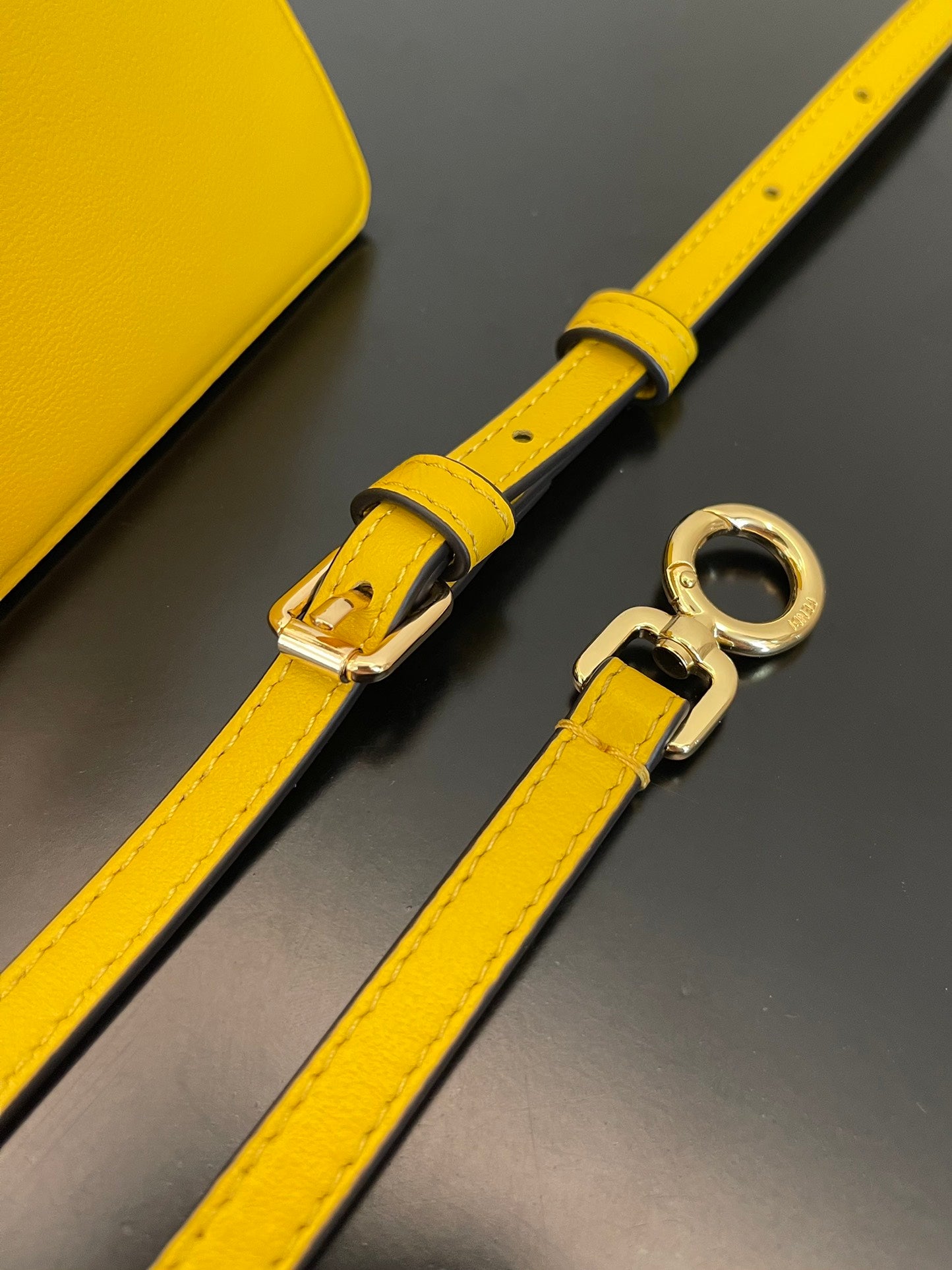 FI Peekaboo ISeeU Petite Yellow Micro Bag For Woman 11cm/4.5in